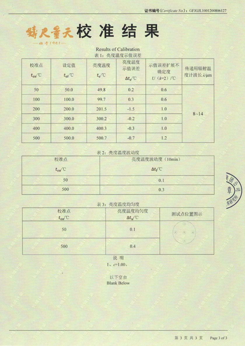成都米約計量檢測有限公司-黑體爐
